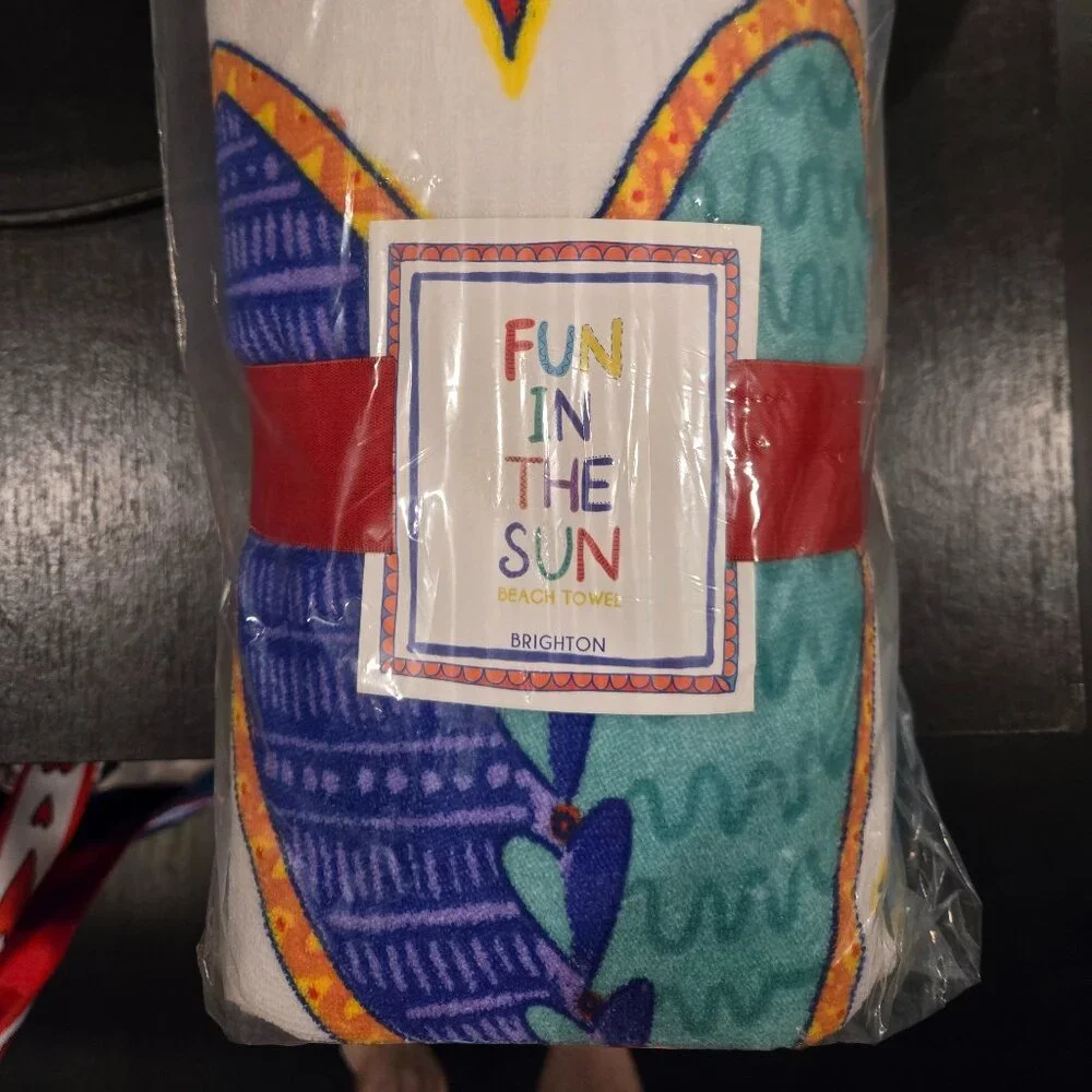 Brighton Endless Summer Beach Towel